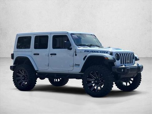 Used 2021 Jeep Wrangler Unlimited Rubicon 4xe w/ Safety Group AWD/4WD image 3