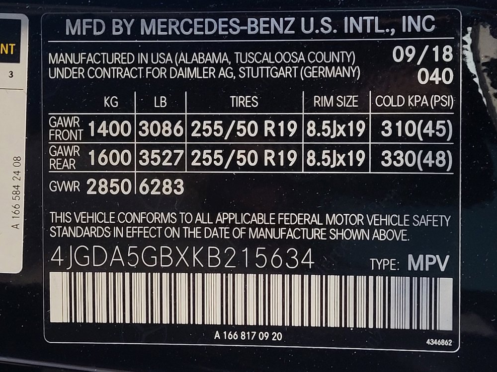 Used 2019 Mercedes-Benz GLE 400 4MATIC w/ Premium 1 Package image 33