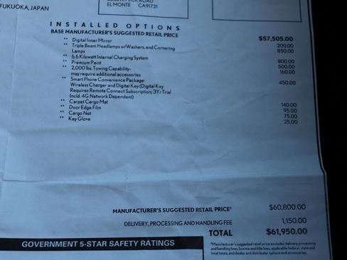 Used 2023 Lexus NX 450h+ AWD w/ Luxury Package image 65