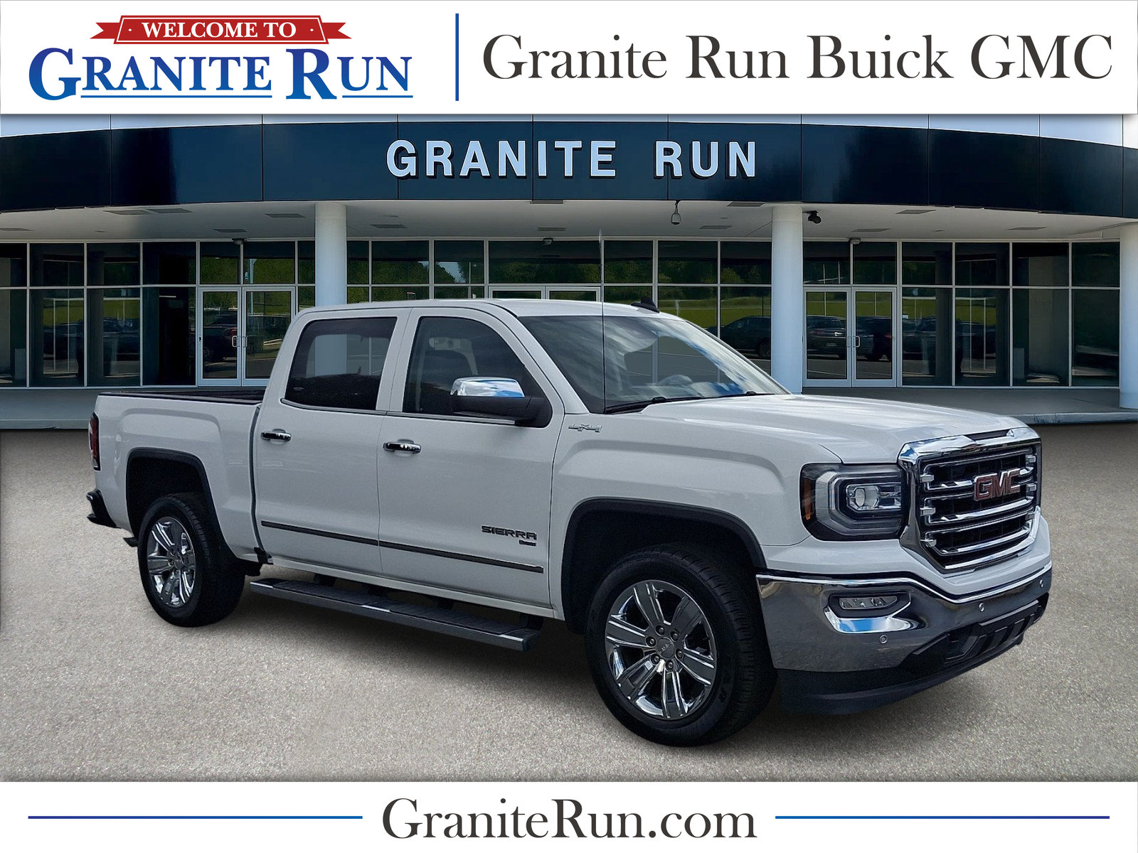 Used 2018 GMC Sierra 1500 SLT AWD/4WD image 1