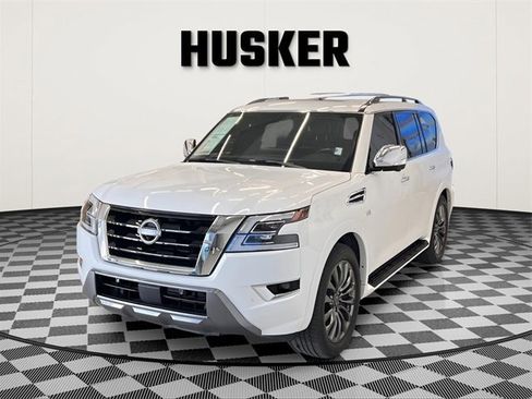 Used 2021 Nissan Armada Platinum w/ Captain's Chairs Package image 4