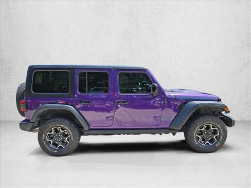 Used 2023 Jeep Wrangler Unlimited Rubicon 4xe w/ Safety Group AWD/4WD image 4