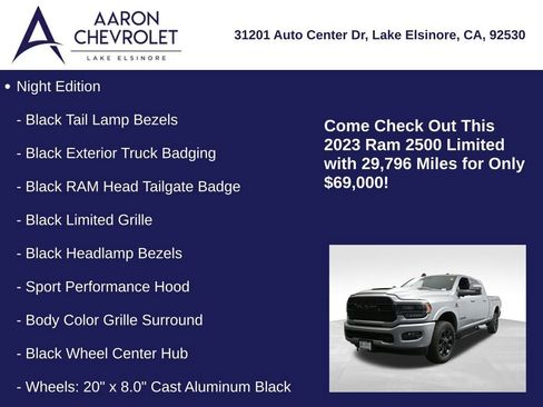 Used 2023 RAM 2500 Limited image 25