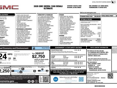 New 2026 GMC Sierra 1500 Pro w/ Pro Value Package