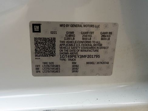 Used 2021 GMC Sierra 2500 AT4 w/ AT4 Preferred Package image 43