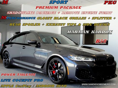 Used 2023 BMW 540i w/ M Sport Package RWD image 1