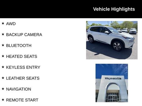 Used 2023 Nissan Rogue Platinum w/ Platinum Premium Package AWD/4WD image 2