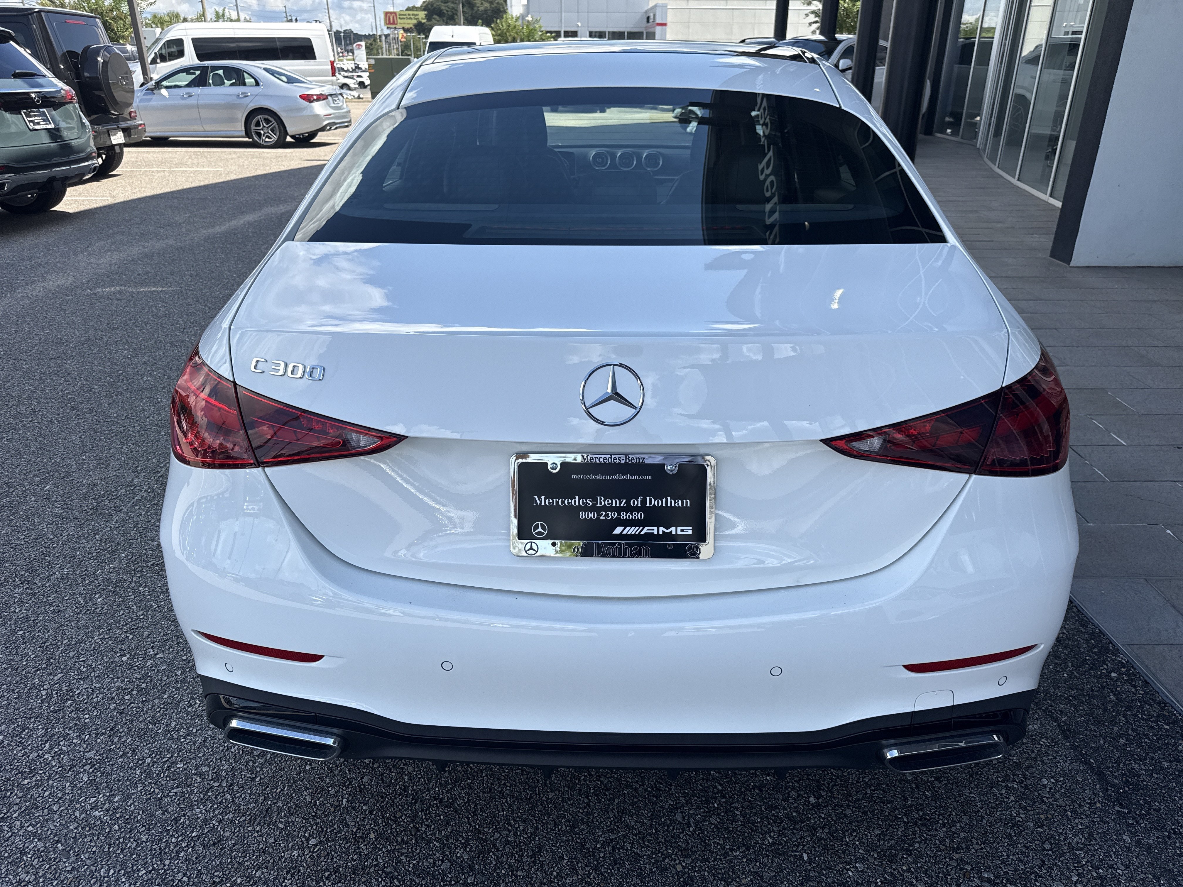 Certified 2023 Mercedes-Benz C 300 Sedan w/ AMG Line w/ Night Package image 3