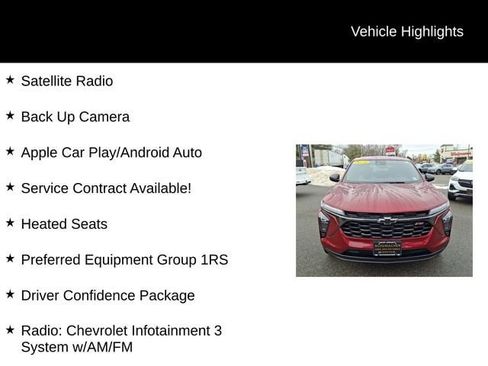 Used 2024 Chevrolet Trax RS w/ Driver Confidence Package image 6