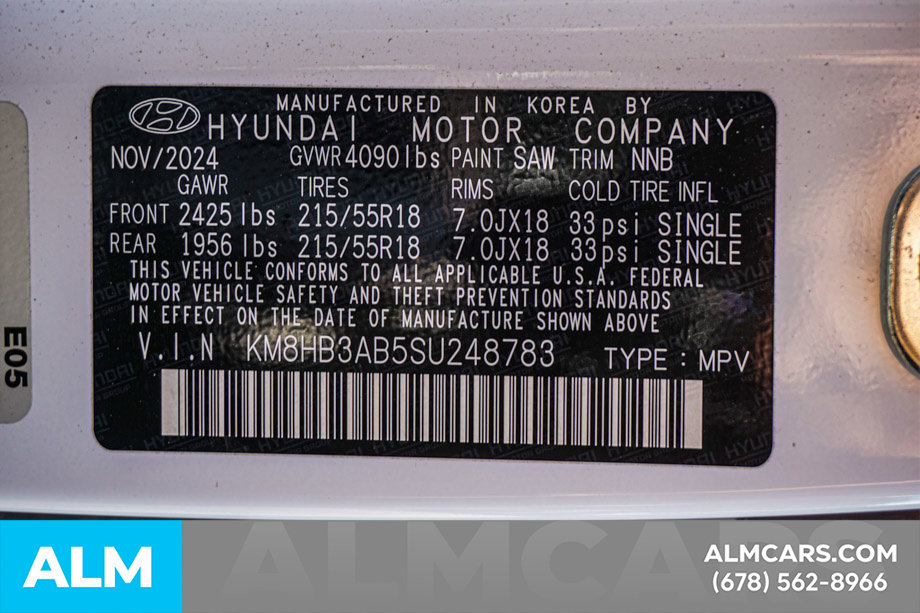 Used 2025 Hyundai Kona SEL FWD image 55