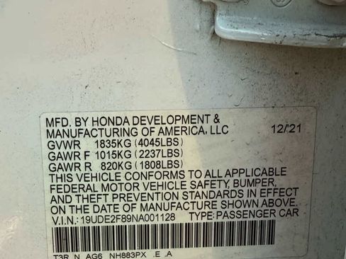 Used 2022 Acura ILX w/ Premium & A-SPEC Package image 32