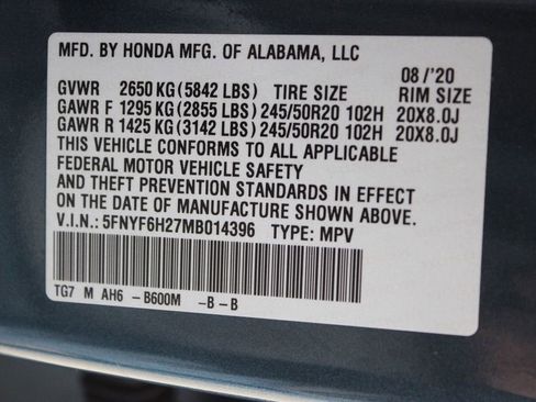 Used 2021 Honda Pilot Special Edition image 31