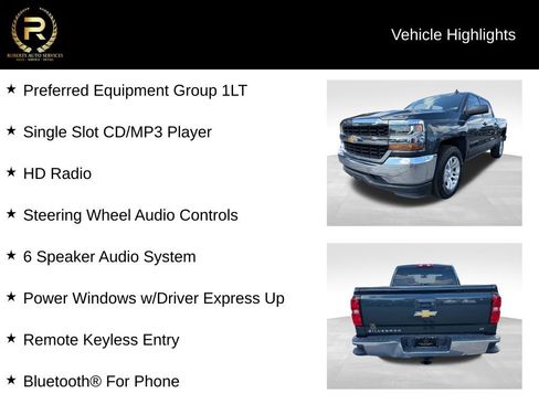 Used 2017 Chevrolet Silverado 1500 LT RWD image 9