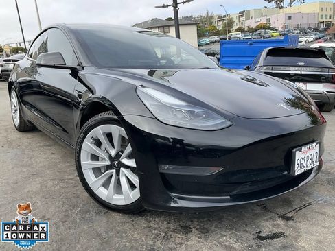 Used 2023 Tesla Model 3 Long Range AWD/4WD image 1