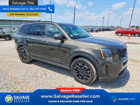 Used 2021 Kia Telluride EX w/ EX Premium Package AWD/4WD image 5