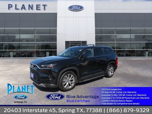 Used 2025 Toyota Grand Highlander AWD image 1