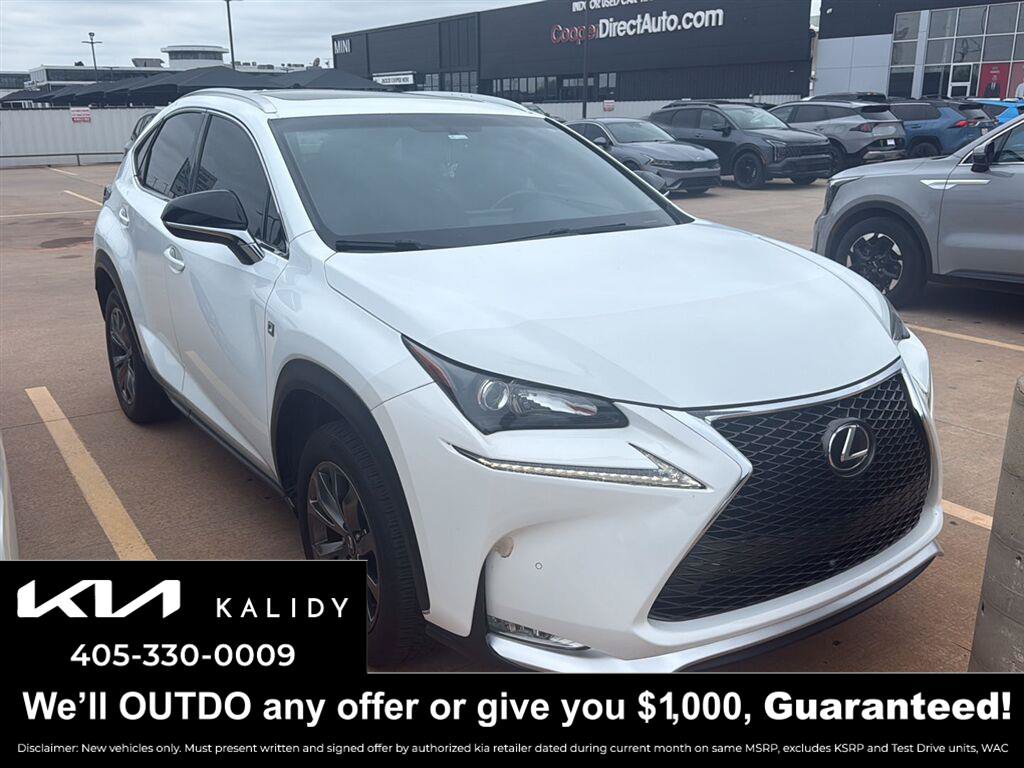 Used 2016 Lexus NX 200t F Sport w/ F Sport Premium Package AWD/4WD image 1