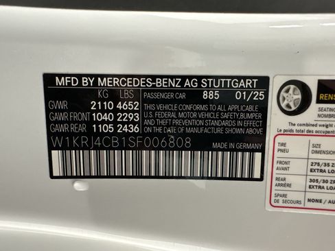 Certified 2025 Mercedes-Benz AMG GT 43 image 25