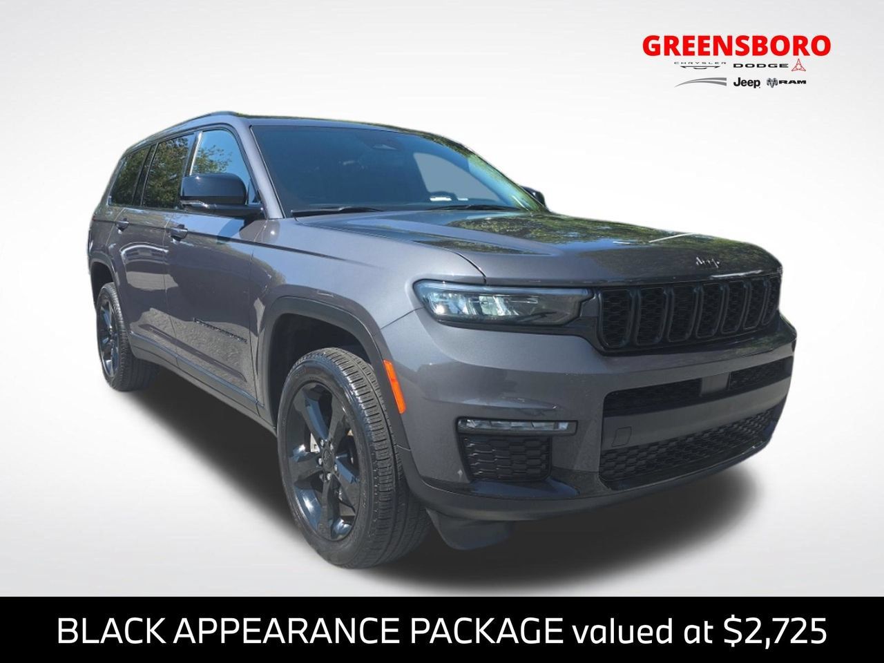 Used 2025 Jeep Grand Cherokee L Limited w/ Black Appearance Package AWD/4WD 360° Tour