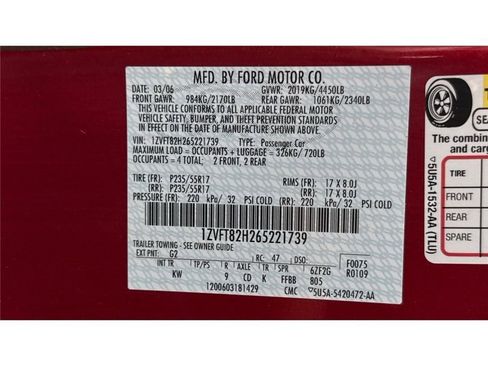 Used 2006 Ford Mustang GT Premium image 46