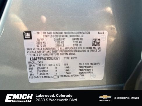 Certified 2025 Buick Envision Preferred image 29