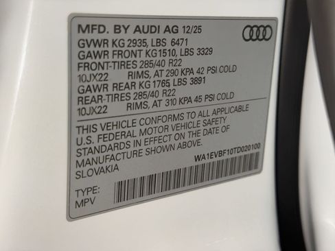 New 2026 Audi Q8 Premium Plus AWD/4WD image 22