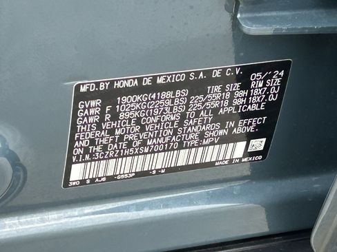 Certified 2025 Honda HR-V Sport image 29