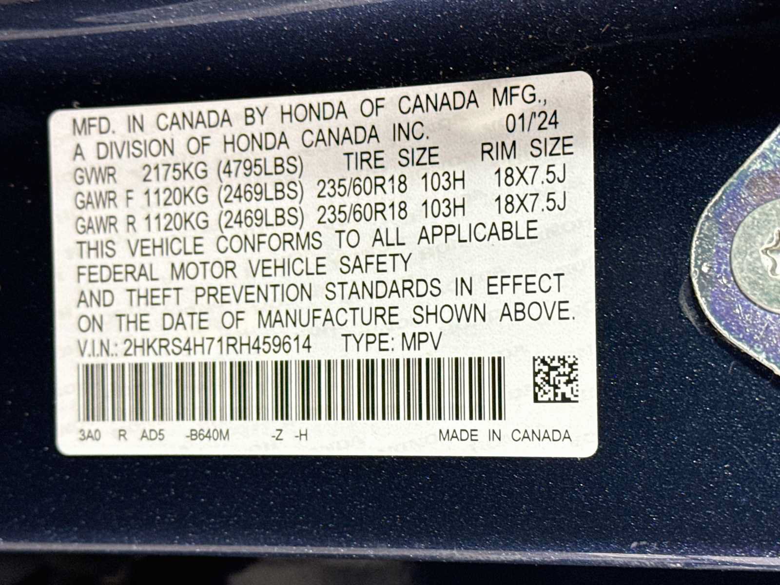 Used 2024 Honda CR-V EX-L image 28