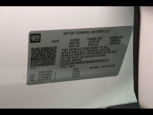 Certified 2022 Chevrolet Tahoe LS AWD/4WD image 33