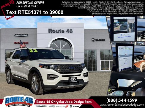 Used 2022 Ford Explorer King Ranch w/ Premium Technology Package image 1