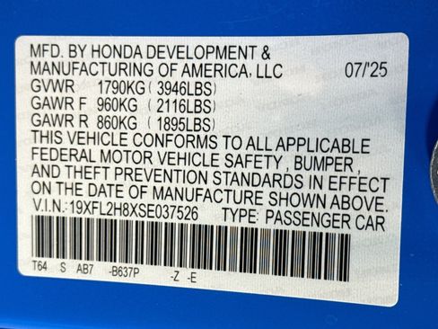 Used 2025 Honda Civic Sport image 28