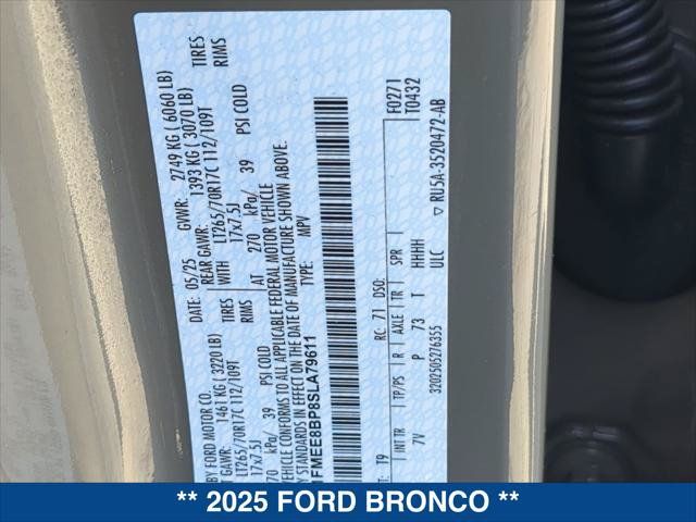 Used 2025 Ford Bronco Outer Banks AWD/4WD image 24