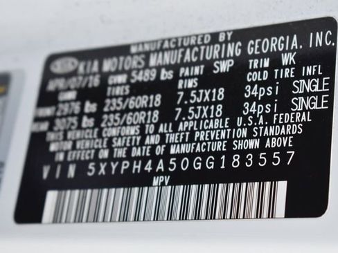 Used 2016 Kia Sorento EX w/ EX Touring Package image 38