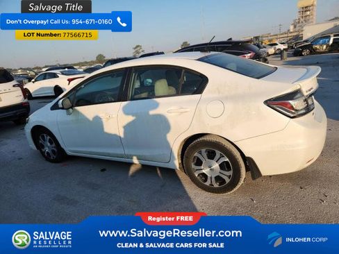 Used 2015 Honda Civic Hybrid Sedan image 3