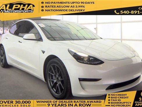 Used 2022 Tesla Model 3 Long Range AWD/4WD image 1