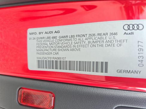 Certified 2024 Audi A5 2.0T Premium w/ Convenience Package AWD/4WD image 34
