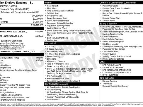 Used 2023 Buick Enclave Essence w/ Trailering Package, 5000 lbs. FWD image 6