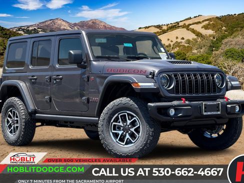 New 2026 Jeep Wrangler Unlimited Rubicon w/ Steel Bumper Group AWD/4WD image 1