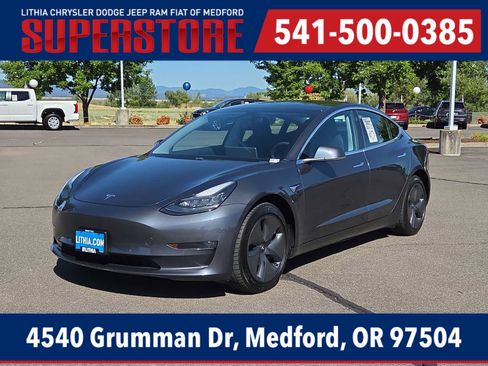 Used 2019 Tesla Model 3 Long Range AWD/4WD image 1