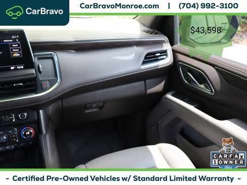 Certified 2021 Chevrolet Tahoe Z71 w/ Z71 Signature Package AWD/4WD image 20