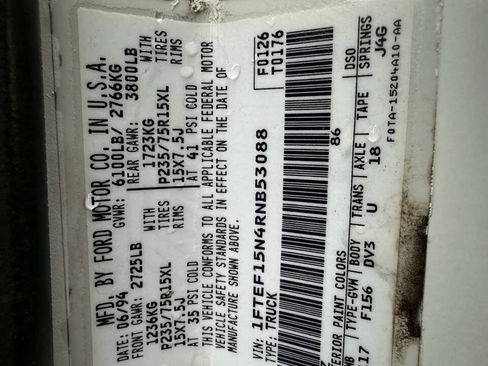 Used 1994 Ford F150 XL RWD image 15