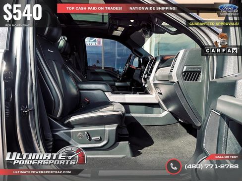 Used 2019 Ford F250 Platinum w/ Platinum Ultimate Package AWD/4WD image 55