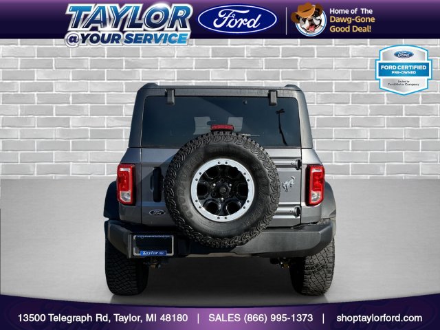 Certified 2023 Ford Bronco Big Bend w/ Sasquatch Package AWD/4WD image 4