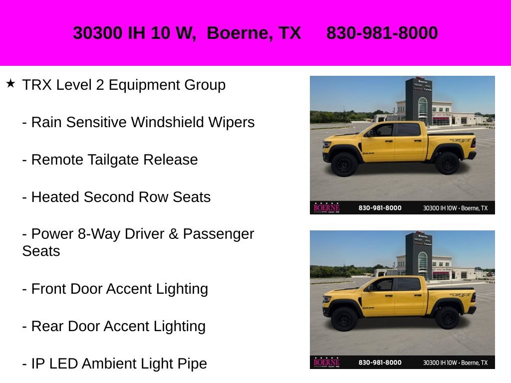 Used 2023 RAM 1500 TRX w/ TRX Level 2 Equipment Group AWD/4WD image 20