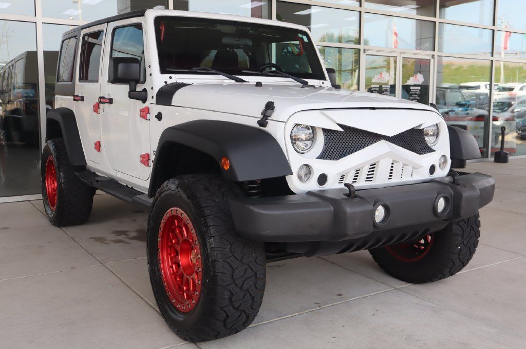 Used 2015 Jeep Wrangler Unlimited Sport w/ Connectivity Group AWD/4WD image 1