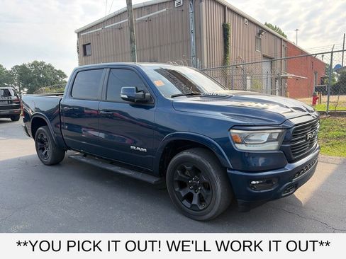 Used 2022 RAM 1500 Laramie w/ Sport Appearance Package RWD image 1