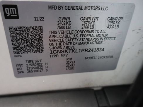 Used 2023 Chevrolet Tahoe High Country AWD/4WD image 42