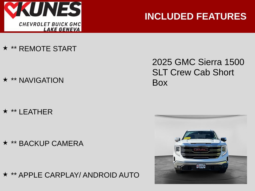 Used 2025 GMC Sierra 1500 SLT AWD/4WD image 2