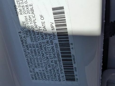Used 2024 Honda Pilot Elite image 13