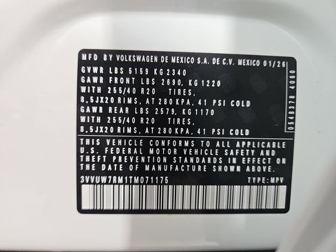 New 2026 Volkswagen Tiguan SEL R-Line image 30